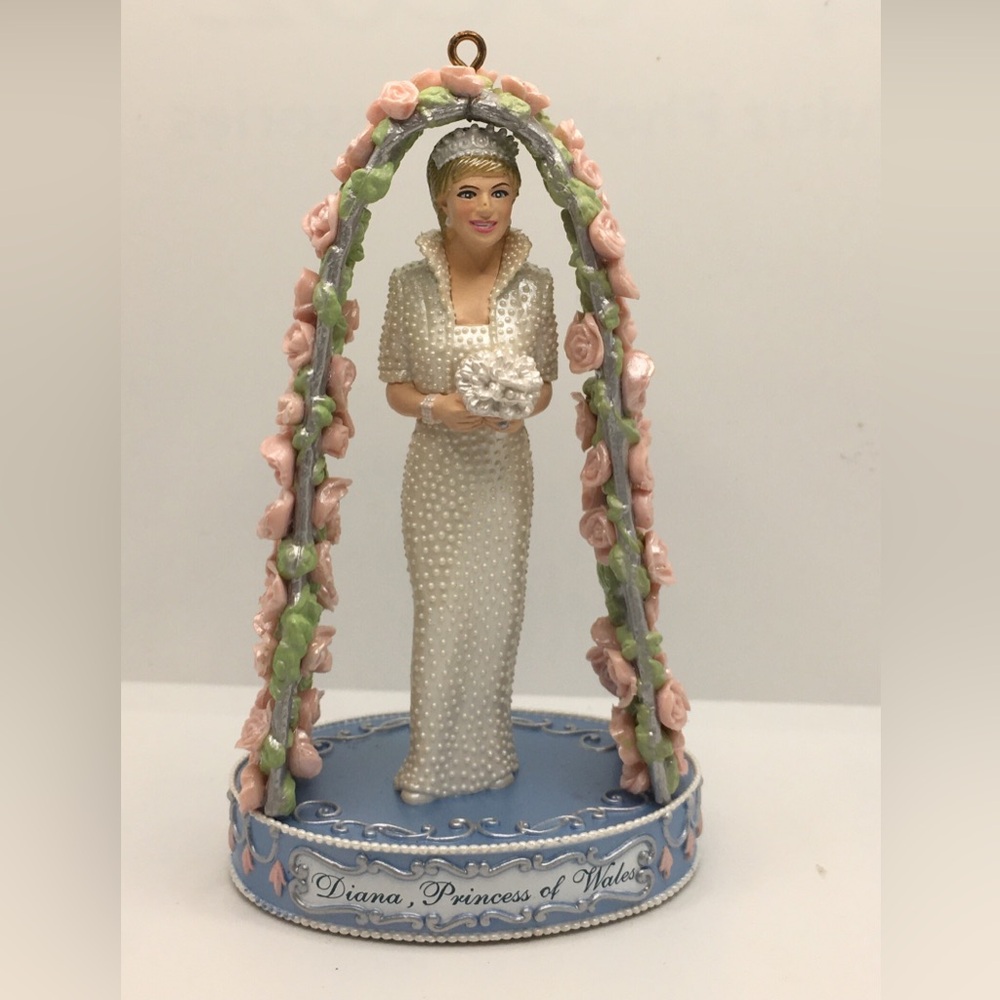 Diana Princess of Wales Vintage Christmas Ornament or use for display